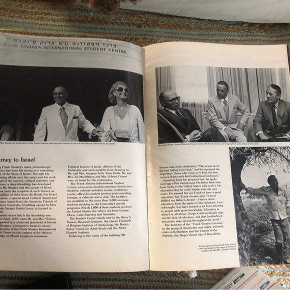 Vintage 40year Old FRANK SINATRA Collector Program - Picture 12 of 16